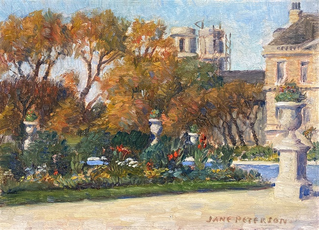 luxembourg gardens, paris by jane peterson
