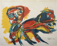 Figure et animal, 1962
