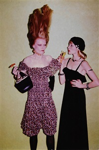 Models with Cocktails for Nova Magazine, 1973