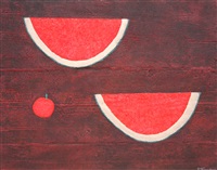 Sandias con Manzana (Watermelons with Apple), 1985