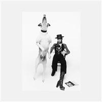 David Bowie 1974, publicity shoot for..., 2974