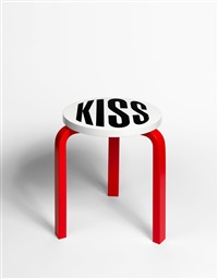 Untitled (Kiss) (Stool), 2019