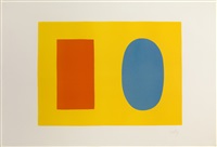 Orange and Blue over Yellow, 1964–1965