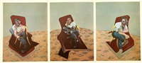 Francis Bacon Three Studies for Portrait of..., 1966