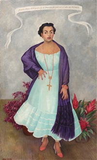 Portrait of Enriqueta G. Dávila, 1952