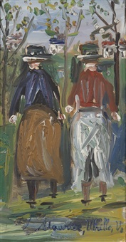 Deux Passantes, 1938–1939
