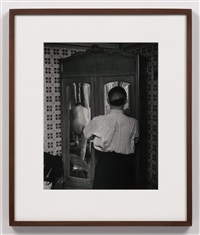 Armoire à glace dans un hôtel de passe, rue..., 1932