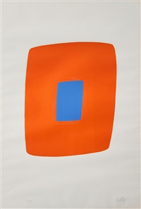 Orange with Blue, 1964–1965