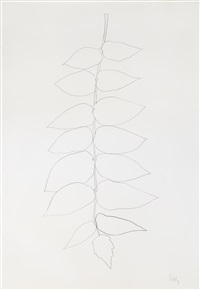 Ailanthus Leaves II (Vernis du Japon II), 1966