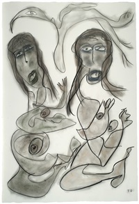 Untitled (Seated Female Nudes with..., created: 1997