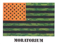JASPER JOHNS Moratorium, 1969, 1969