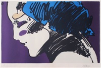 Profile of a Lady - Woman's Face, 1979