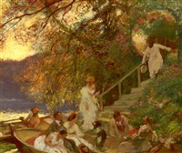 L’embarquement, 1854–1913
