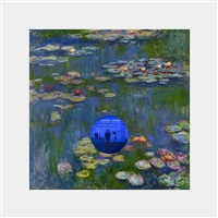 The Gazing Ball (Monet Water Lillies), 2021