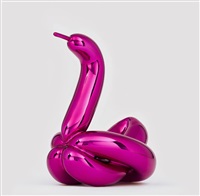 Balloon Swan (Magenta), 2017