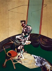 Francis Bacon lithograph 1966, 1966