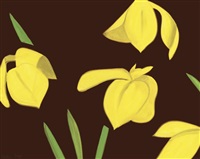 Yellow Flags on Brown, 2023