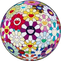 Flower Ball (3D) Sexual Violet no.1, 2013