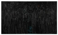 Black Standing Figures, 2000