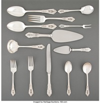 A Sixty Eight-Piece Wallace Rose Point..., 1934