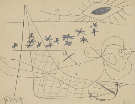 figures on a beach picasso