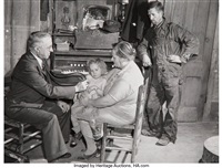 Group of 5 Photographs of Rural Wartime America