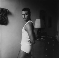 chris in bruce’s bedroom, 2nd avenue, nyc by david armstrong