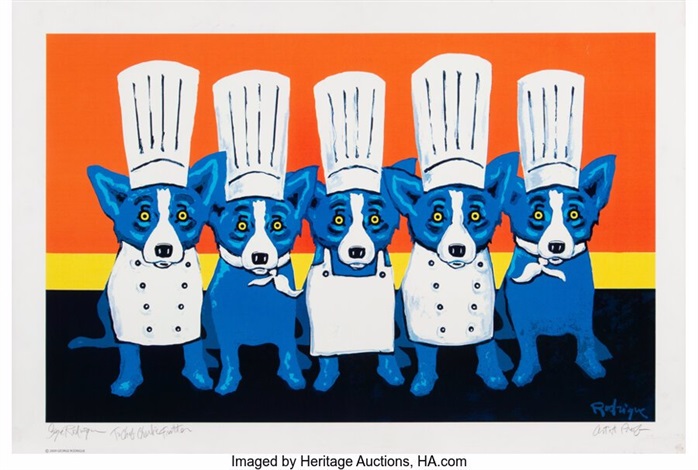 Heat In The Kitchen By George Rodrigue On Artnet