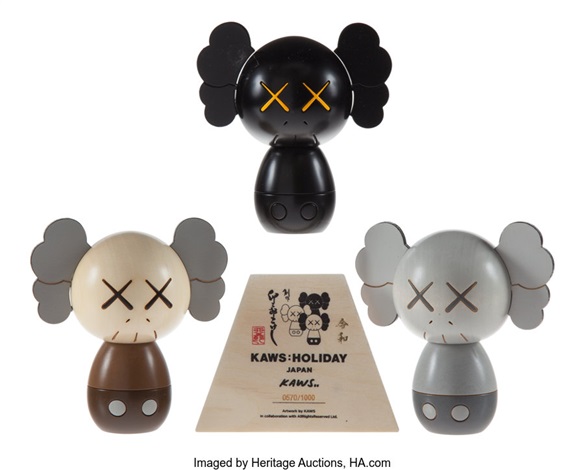 kaws doll sizes