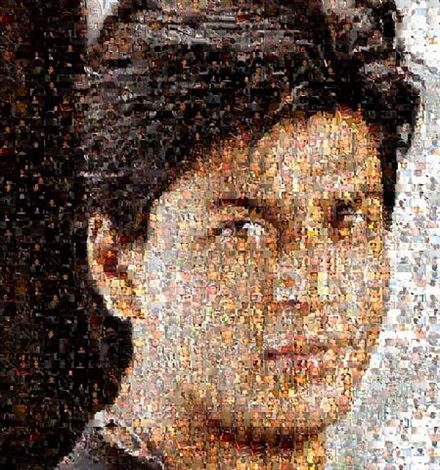 Ommatidia III Shah Rukh Khan by Rashid Rana on artnet
