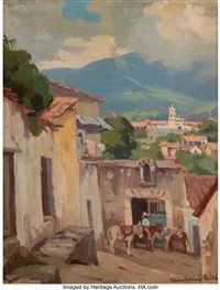 A Cloudy Morning in Taxco, Mexico, study A Cloudy Morning in Taxco, Mexico, study