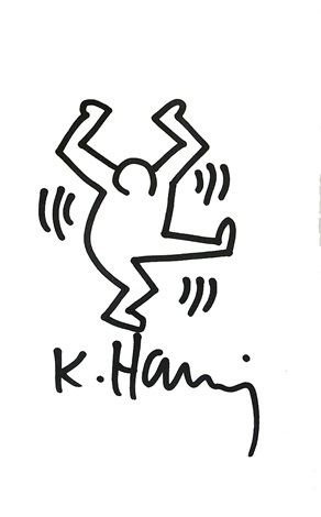keith haring stick figures
