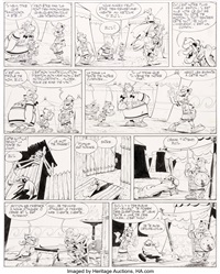 Albert Uderzo Astérix Légionnaire #10 Story..., 1967