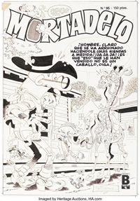 Francisco Ibanez Mortadelo #95 Cover..., 1989