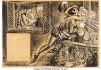 Bill Ward Sleeping Beauty Illustration..., 1950–1959