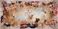 Apollo and the Continents (after Tiepolo), 2009
