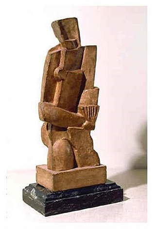 Femme A Leventail By Ossip Zadkine On Artnet