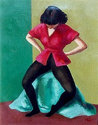 Young Ballerina by Gladys Rockmore Davis