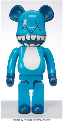 kaws chomper bearbrick 1000