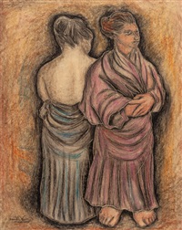 Untitled (Two figures), 1948