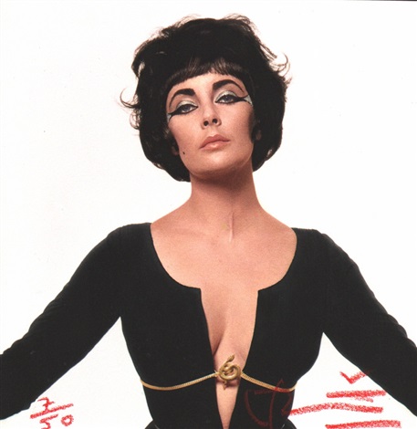 Famous cleopatra, very rare elizabeth taylor by Bert Stern on artnet