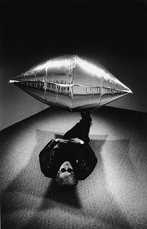 Andy Warhol Under The Silver Cloud Pillow New York By Steve