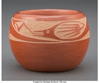 A San Ildefonso Redware Jar, 1965