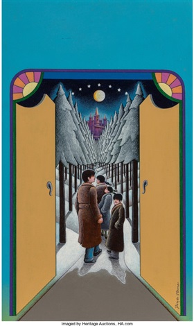 The Lion The Witch And The Wardrobe Book Cover By Roger Hane On