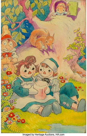 raggedy ann's wishing pebble