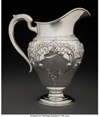A La Pierre Mfg. Co. Silver Pitcher, 1900–1925 A La Pierre Mfg. Co. Silver Pitcher, 1900–1925