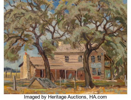 Old House At Glen Rose Texas By Olin Herman Travis On Artnet