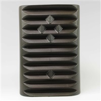 a large black-glazed vase, 1992