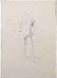 Nu debout, 1957