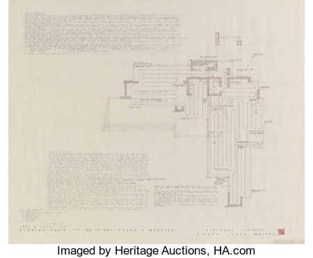 Seven Plans And Renderings For The Usonian House For Frank G